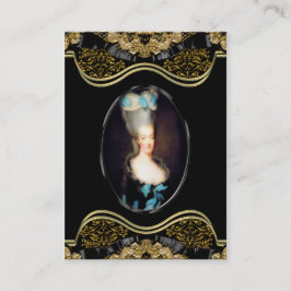 Marie Fairdaye barockes berufliches Visitenkarte