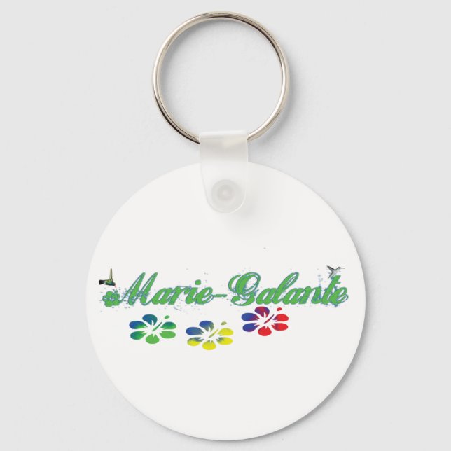 Marie-Galante Schlüsselanhänger (Vorderseite)