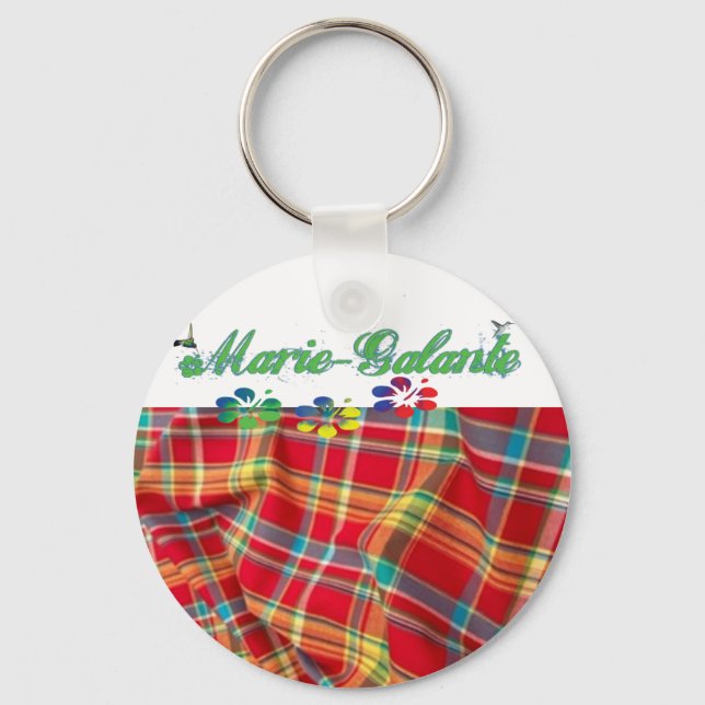 Marie-Galante Schlüsselanhänger (Vorderseite)