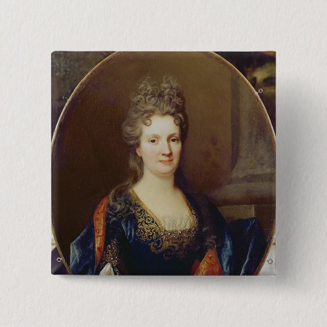 Marie Gänseblümchen Arouet, c.1700 Button (Vorderseite)