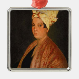 Marie Laveau: Die Voodoo-Königin Silbernes Ornament