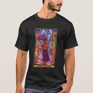 Marie Laveau Gerechtigkeit Tarotkarte Voodoo Hexe  T-Shirt