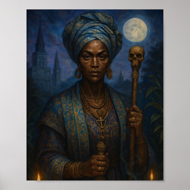 Marie Laveau Poster (Vorne)