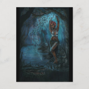 Marie Laveau Postkarte