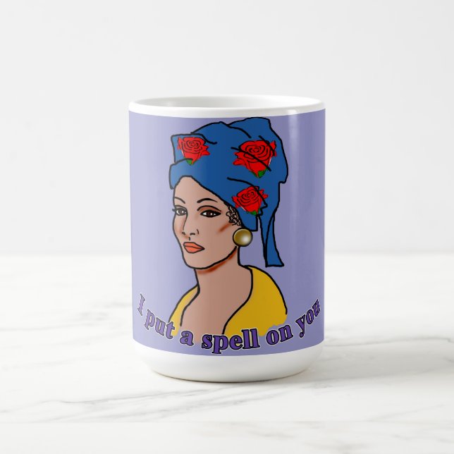 Marie Laveau setzte ich einen Bann auf Sie Kaffeetasse (Mittel)