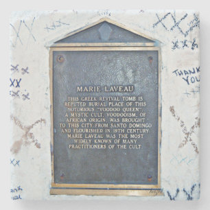 Marie Laveau Tomb, Marie Laveau, New Orleans Steinuntersetzer