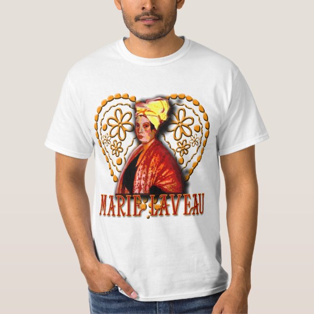 Marie Laveau Voodoo-hohe Priesterin T-Shirt (Vorderseite)