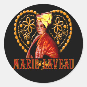Marie Laveau Voodoo Hohepriestes Runder Aufkleber