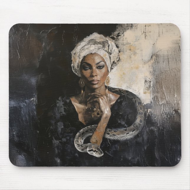 Marie Laveau, Voodoo Queen of New Orleans #4 Mousepad (Vorne)