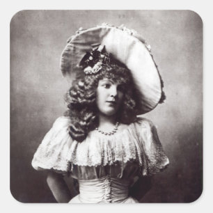Marie Lloyd Quadratischer Aufkleber