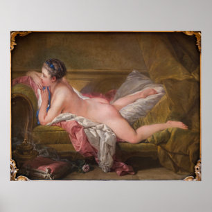 Marie-Louise O'Murphy Mistress - François Boucher Poster