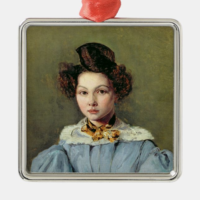 Marie Louise Sennegon, 1831 Silbernes Ornament (Vorne)