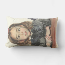 Marie-Portrait (Niedliches Jungmädchen) Lendenkissen
