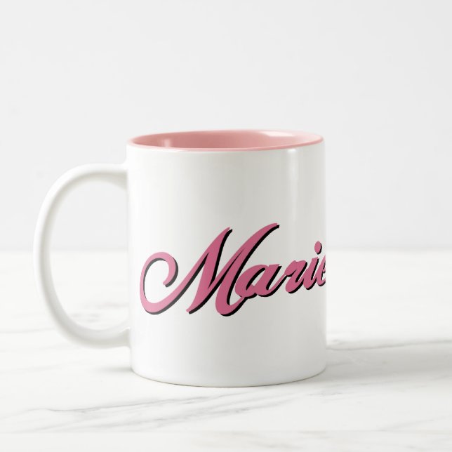 Marie-Tasse Zweifarbige Tasse (Links)