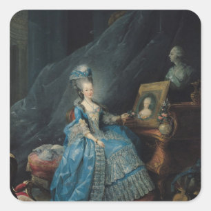 Marie-Therese De Savoie 1775 Quadratischer Aufkleber