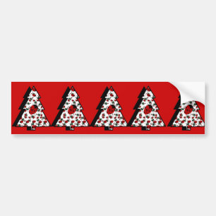 MARIECHENKÄFER WEIHNACHTEN AUTOAUFKLEBER