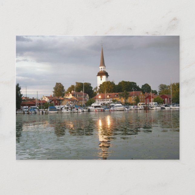 Mariefred Schweden Postkarte (Vorderseite)