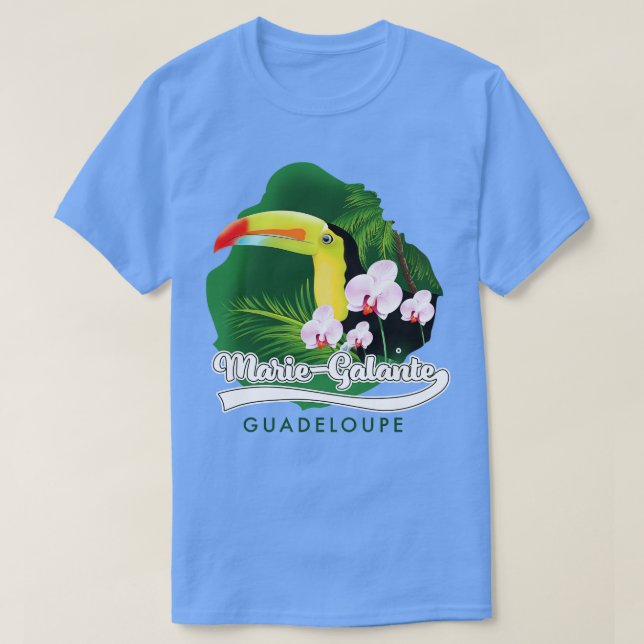 Mariegalante Guadeloupe T-Shirt (Design vorne)