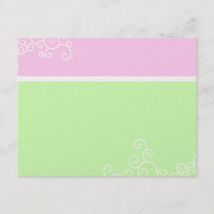 Marielle Shimmer Bat Mitzvah Wedding RSVP Limon Karte