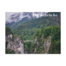 Marienbrücke Bridge Postcard
