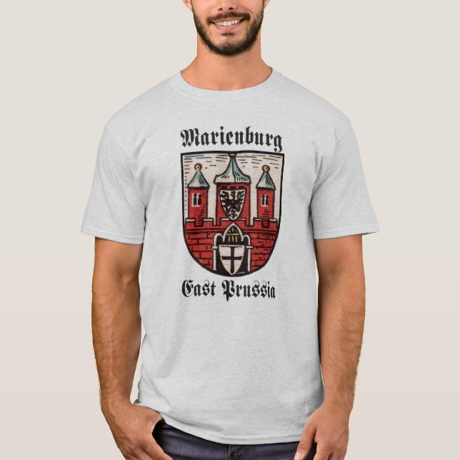 Marienburg Ostpreußen T-Shirt (Vorderseite)