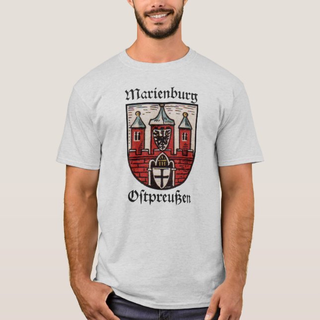 Marienburg Ostpreussen T-Shirt (Vorderseite)