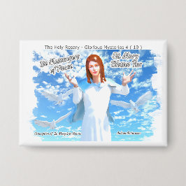 Marienerscheinung in den Himmel Button