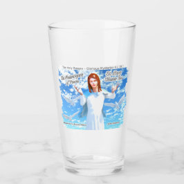 Marienerscheinung in den Himmel Glas