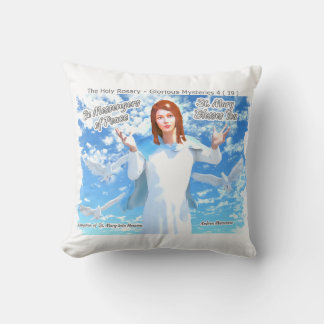 Marienerscheinung in den Himmel Kissen