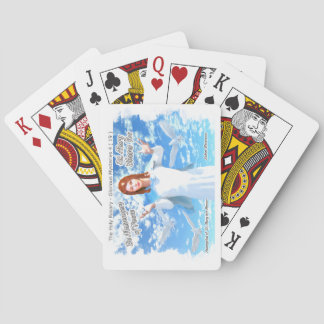 Marienerscheinung in den Himmel Spielkarten