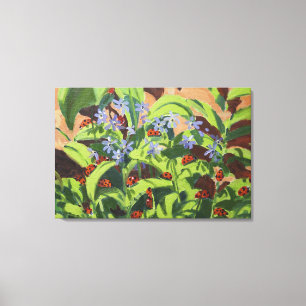 Marienkäfer 2013 leinwanddruck