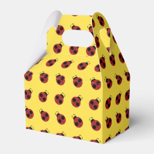 Marienkäfer 60er Retro cool rot gelb Geschenkschachtel