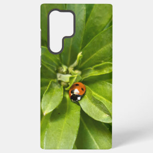 Marienkäfer auf Blumen Samsung Galaxy Hülle