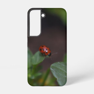 Marienkäfer auf Blumen Samsung Galaxy Hülle