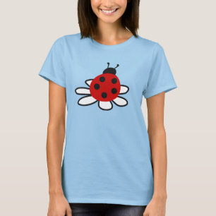 Marienkäfer auf einer Lilie T-Shirt