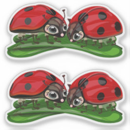 Marienkäfer aufkleber