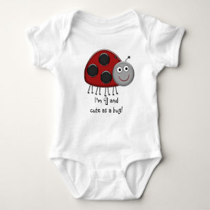 Marienkäfer-Baby-Shirts Baby Strampler