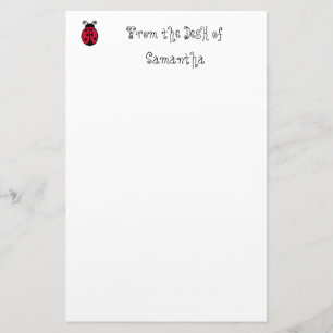 Marienkäfer-Briefpapier Briefpapier