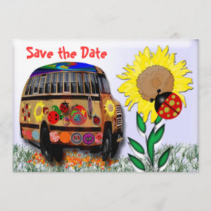 Marienkäfer-Bus Save The Date