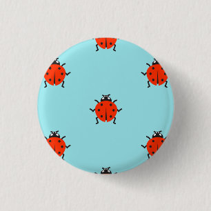 Marienkäfer-Button Button