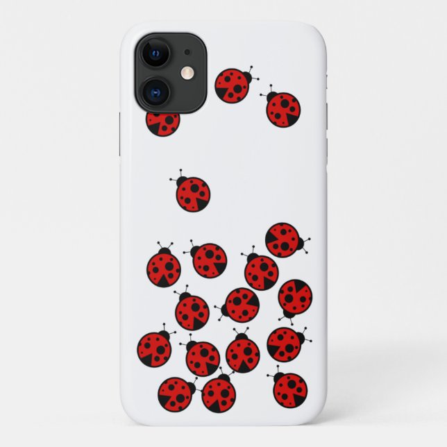Marienkäfer Case-Mate iPhone Hülle (Rückseite)