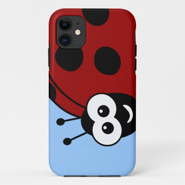 Marienkäfer Case-Mate iPhone Hülle (Rückseite)