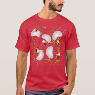 Marienkäfer Flug zwischen den Blättern T-Shirt