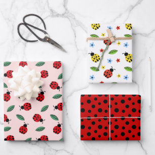 Marienkäfer Geschenkpapier Set