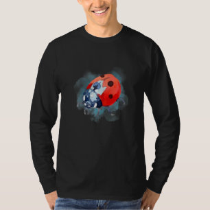 Marienkäfer Insekten und Wirbellose Leben T-Shirt