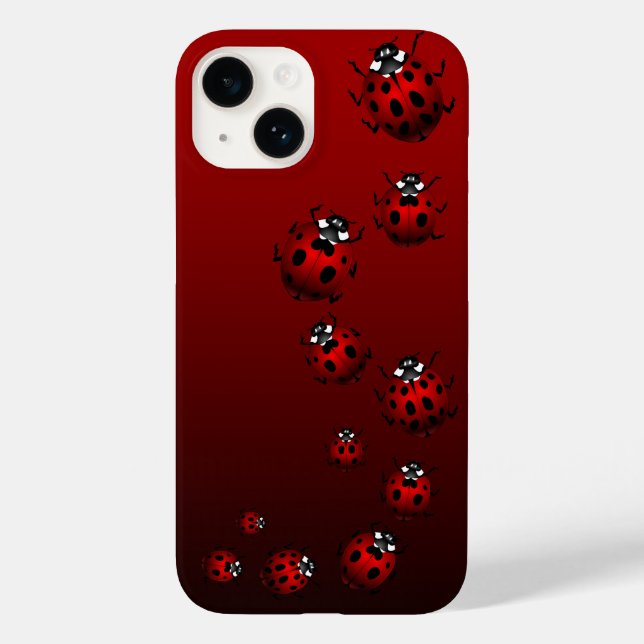 Marienkäfer iPhone Hüllen Marienkäfer iPhone Gesch (Rückseite)
