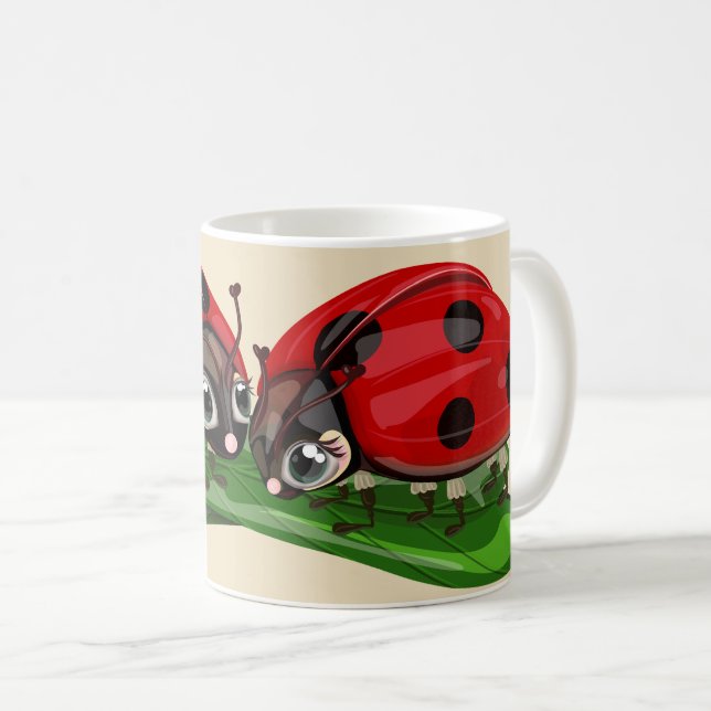 Marienkäfer  kaffeetasse (VorderseiteRechts)