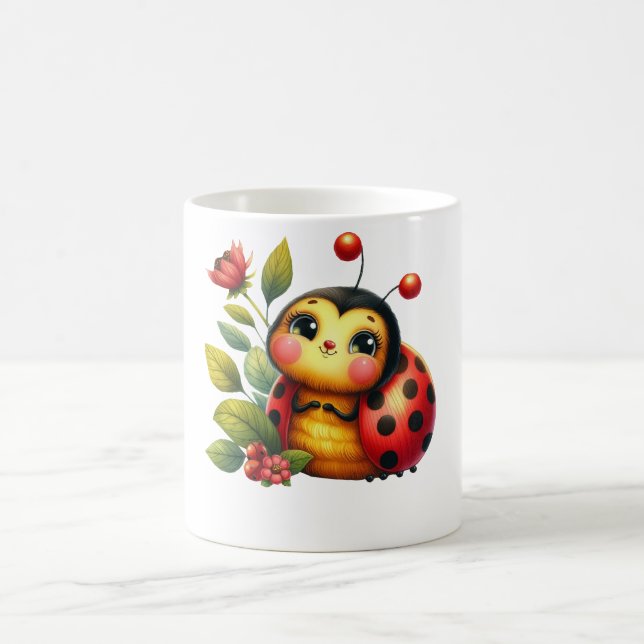 Marienkäfer Kaffeetasse (Mittel)