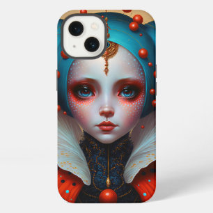 Marienkäfer-Königin Süße Fantasy-Kunst iPhone 13 Hülle
