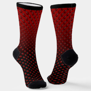 Marienkäfer-Kunstsocken Süße Marienkäfersocken Anp Socken
